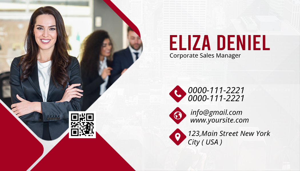 Modern Corporate Business Card PSD Free Download 1