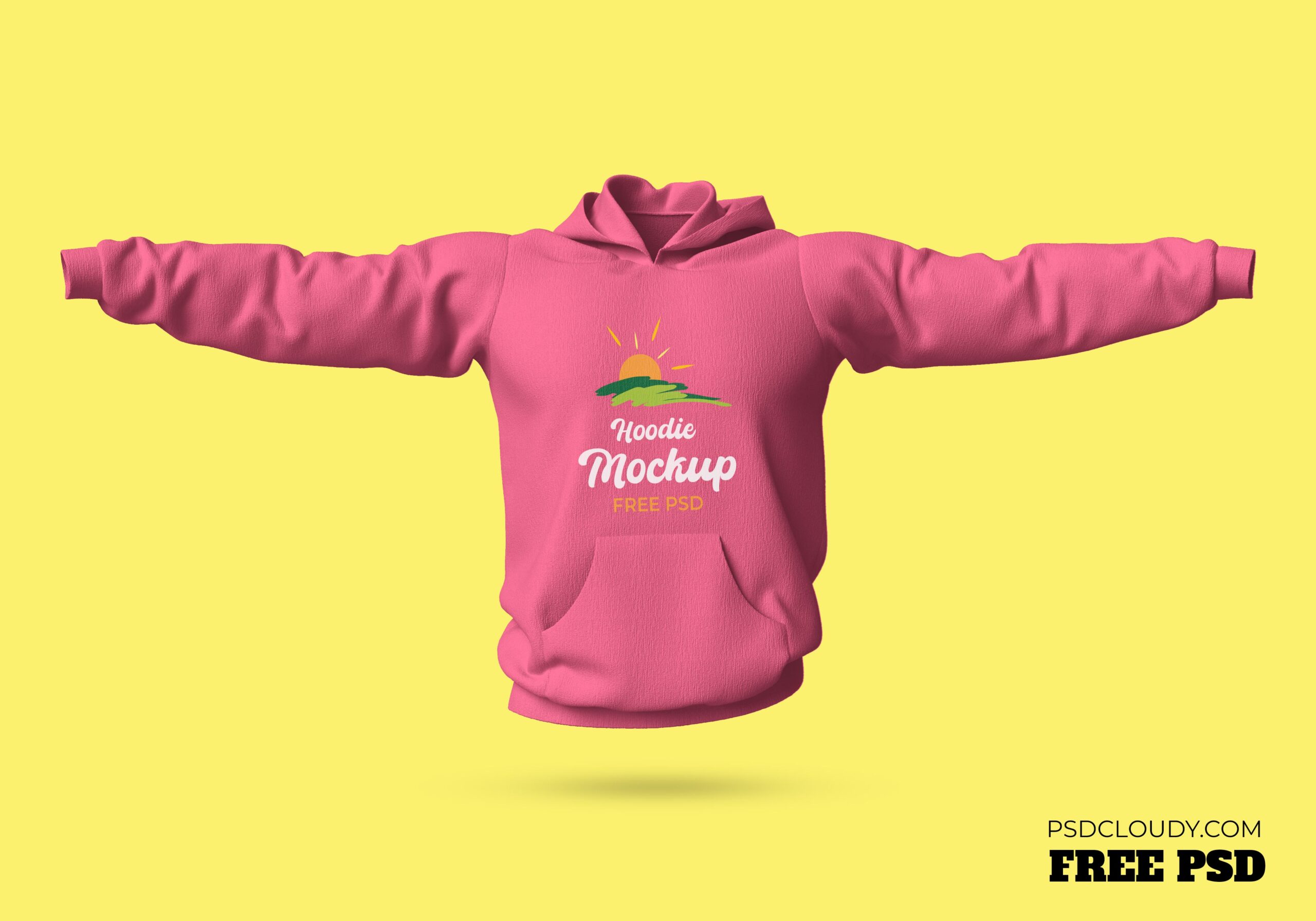 Free Hoodie Mockup PSD