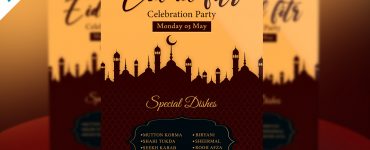 Eid Flyer PSD Free Download