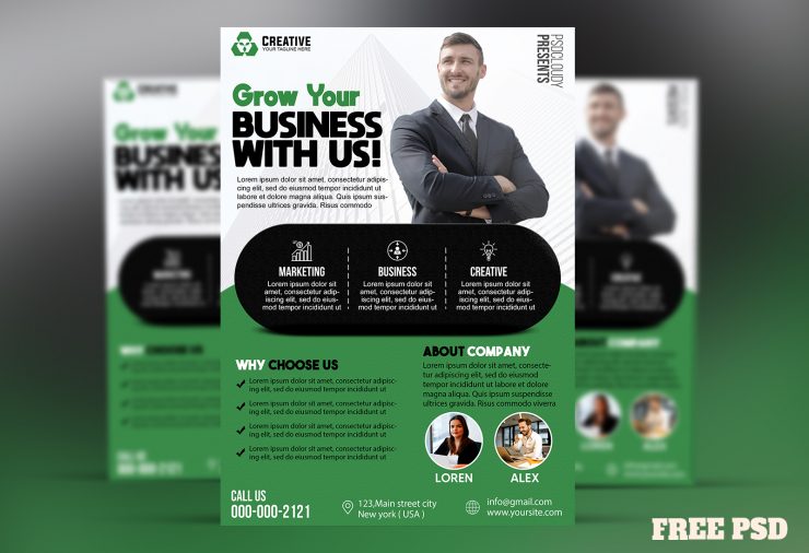 Creative Corporate Flyer PSD Free Download.jpg1