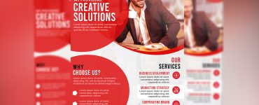 Creative Corporate Flyer PSD Free Download4