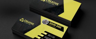 Modern Graphic Designer Bussiness Card PSD Free Download