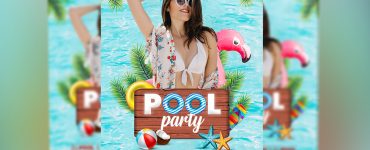 Pool Party Flyer PSD Free Download 1