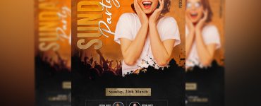 Sunday Party Flyer PSD Free Download1