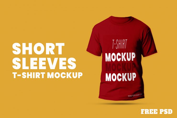 T-Shirt Mockup PSD Free Download