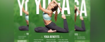 Yoga Flyer PSD Free Download