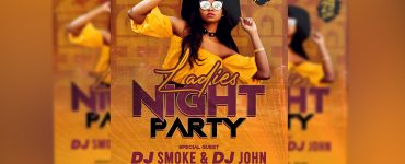 Ladies Night Party Flyer PSD Free Download 1