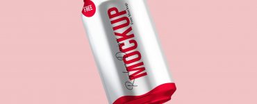 Soda Can Mockup PSD Free Download (2)