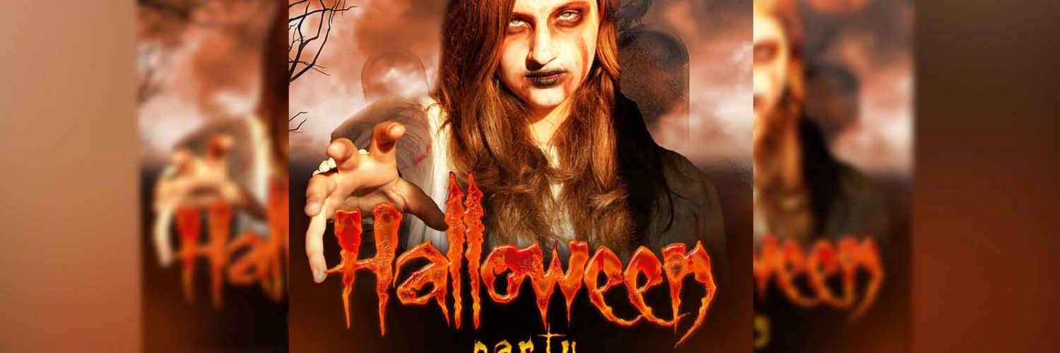 Halloween Party Flyer PSD Free Download1