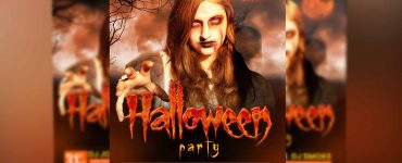 Halloween Party Flyer PSD Free Download1