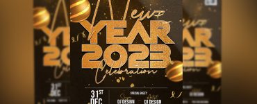New Year Celebration Party Flyer PSD Free Download1