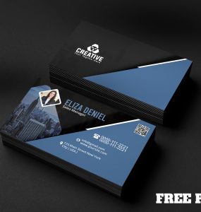 Corporate Business Card Template PSD Free Download2
