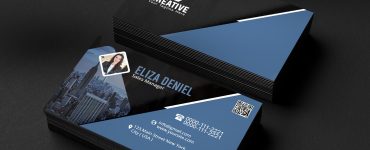 Corporate Business Card Template PSD Free Download2