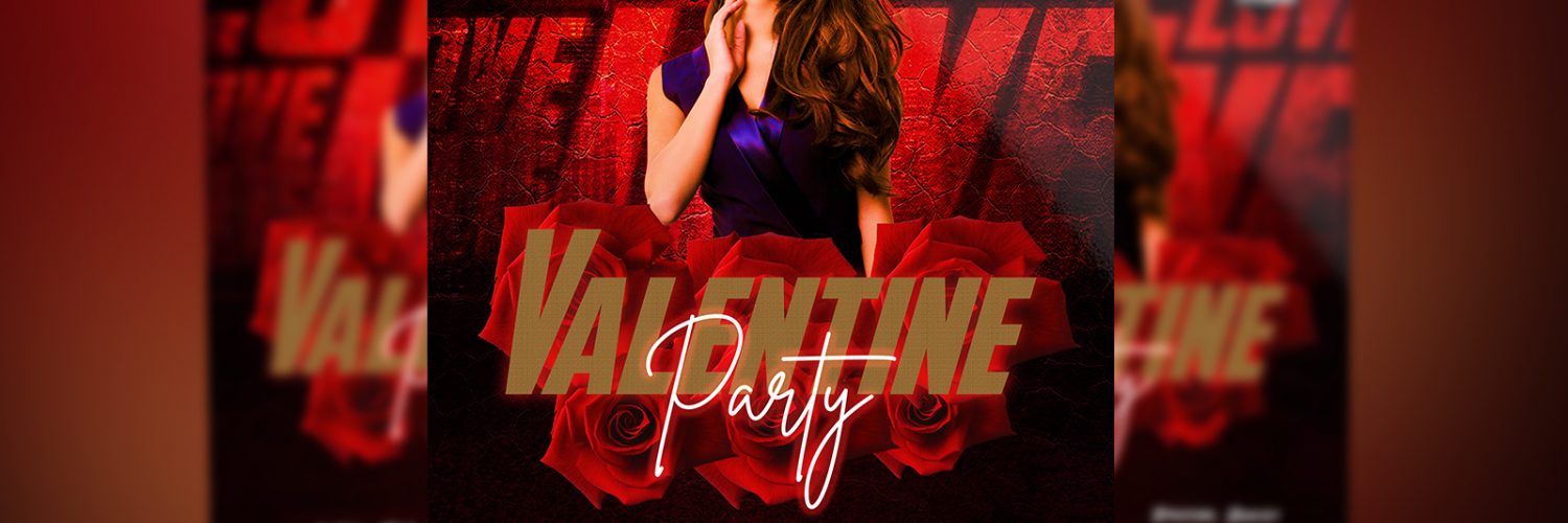 Valentine Day Party Flyer PSD Free Download1