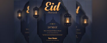 Eid Mubarak Flyer PSD Free Download1