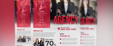 Modern Corporate Flyer PSD Free Download1
