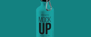 Sipper Bottle Mockup PSD Free Download