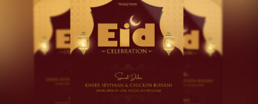 Eid Celebration Flyer PSD Free Download1