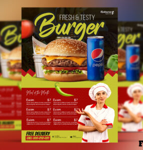 Restaurant Food Flyer Free PSD Download1