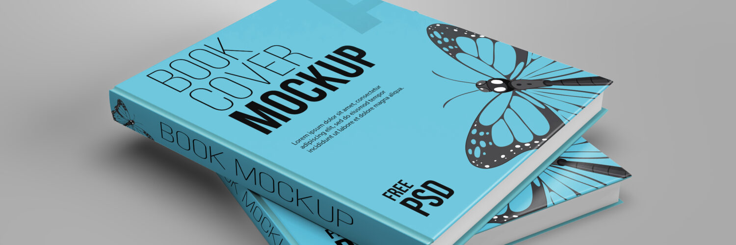 Free Book Mockup PSD Download