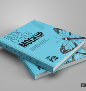 Free Book Mockup PSD Download