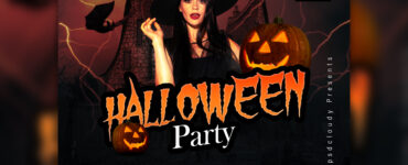 Free Halloween Party Social Media Post Design PSD Download1
