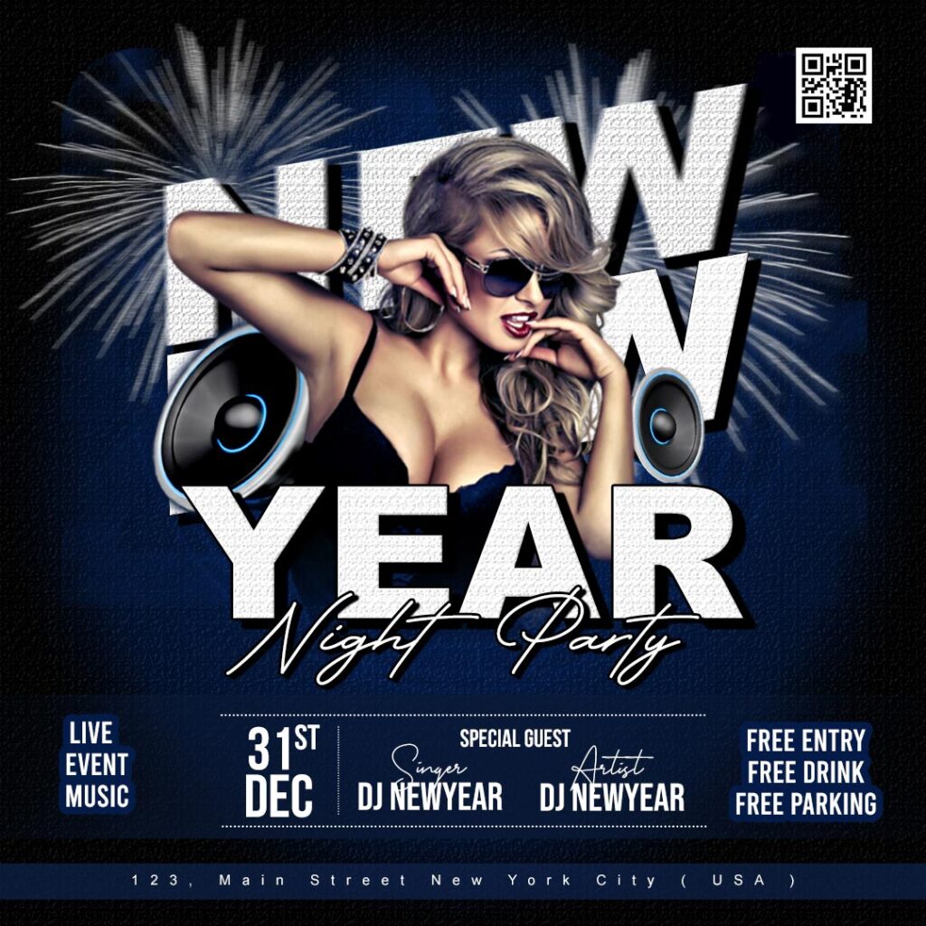 New Year 2024 Night Party Social Media Post FREE PSD Download PsdCloudy   New Year 2024 Night Party Social Media Post FREE PSD 1024x1024 