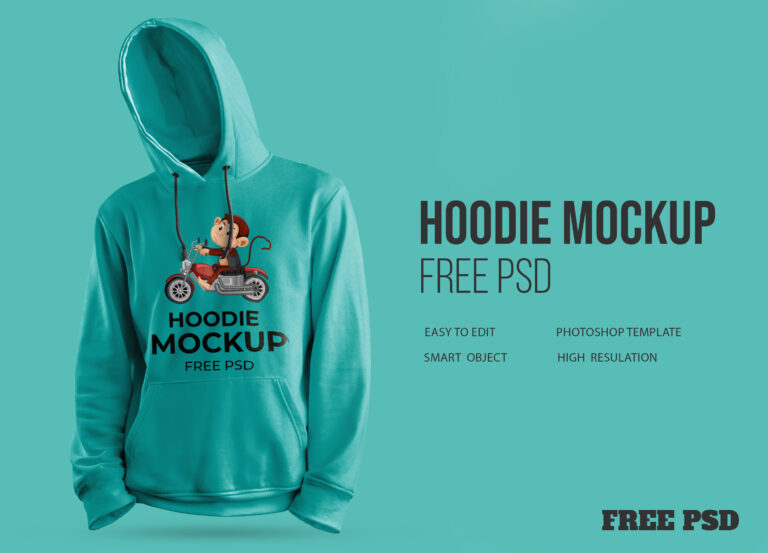 Free Hoodie Mockup Template Free PSD Download