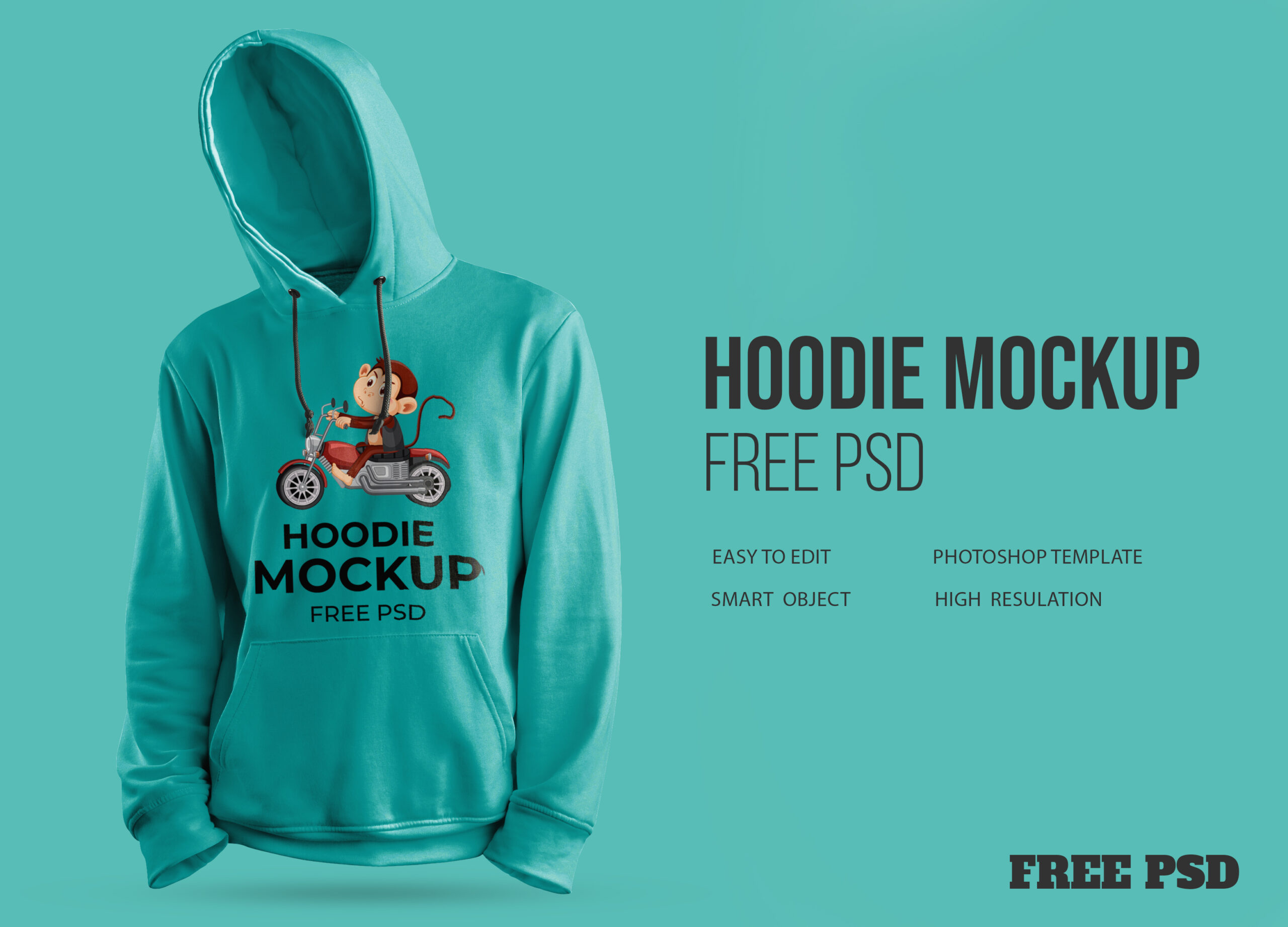 Free Hoodie Mockup Template Free PSD Download - PsdCloudy