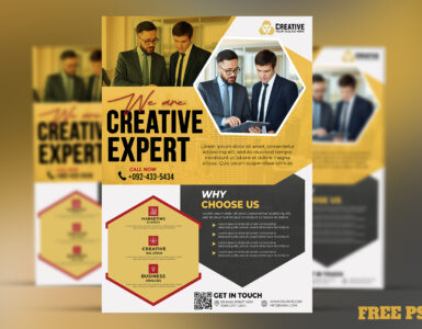 Free-Corporate-Business-Flyer-PSD-Template