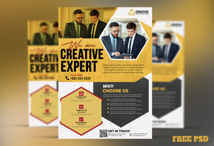 Free-Corporate-Business-Flyer-PSD-Template