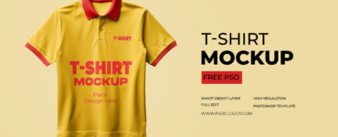 T shirt mockup free PSD download