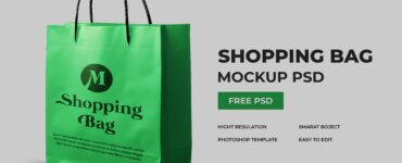 Free Shopping Bag Mockup PSD1