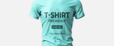 Free-Men's-T-shirt-Mockup-PSD-Download