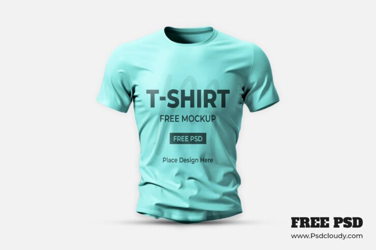 Free-Men's-T-shirt-Mockup-PSD-Download