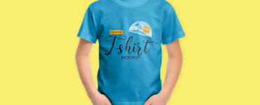 Little Boy T-Shirt Mockup (PSD)