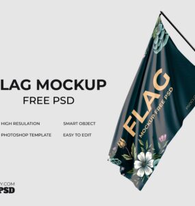 Flag-PSD-Mockup-Free1