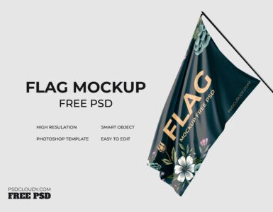 Flag-PSD-Mockup-Free1