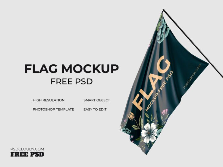 Flag-PSD-Mockup-Free1