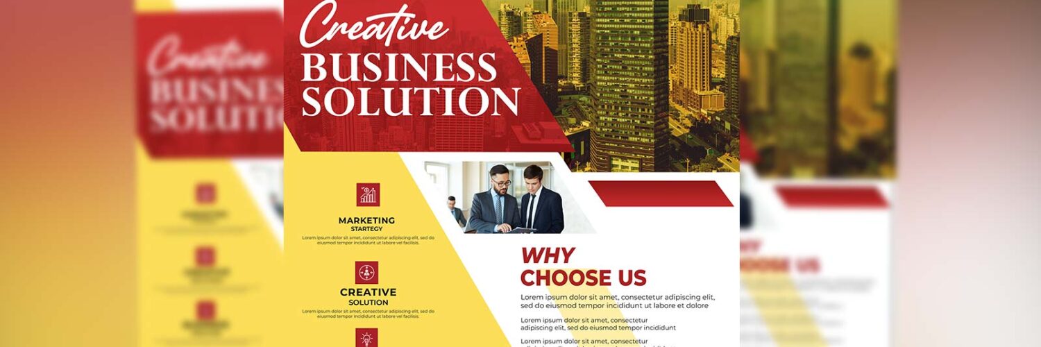 Corporate Business Flyer Design Template | Free PSD