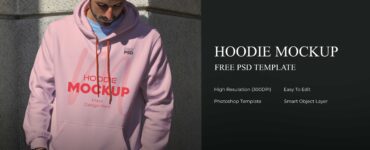 Hoodie mockup Free PSD download
