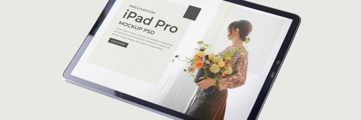 iPad Pro Mockup Free Download