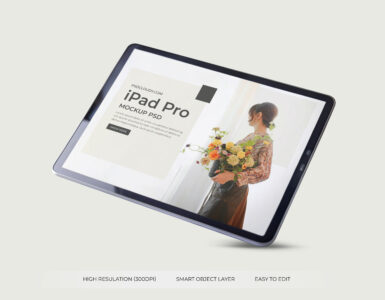 iPad Pro Mockup Free Download