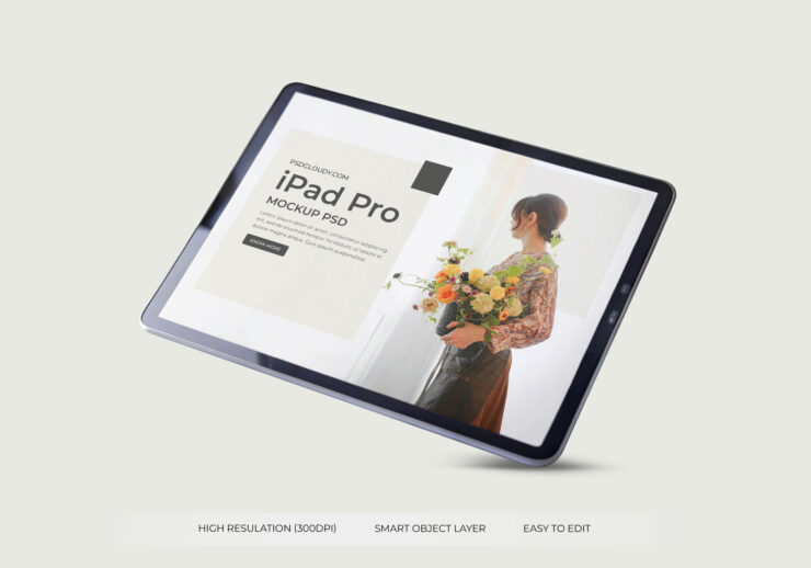 iPad Pro Mockup Free Download