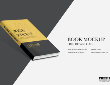 Download Free High quality Book mockup PSd