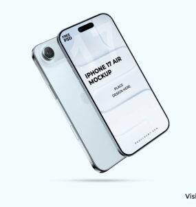 Free-iPhone-17-Air-Mockup