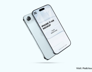 Free-iPhone-17-Air-Mockup