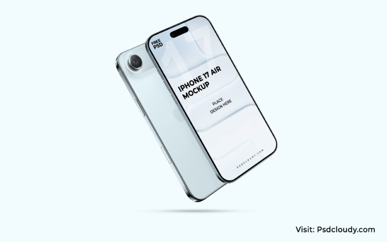 Free-iPhone-17-Air-Mockup