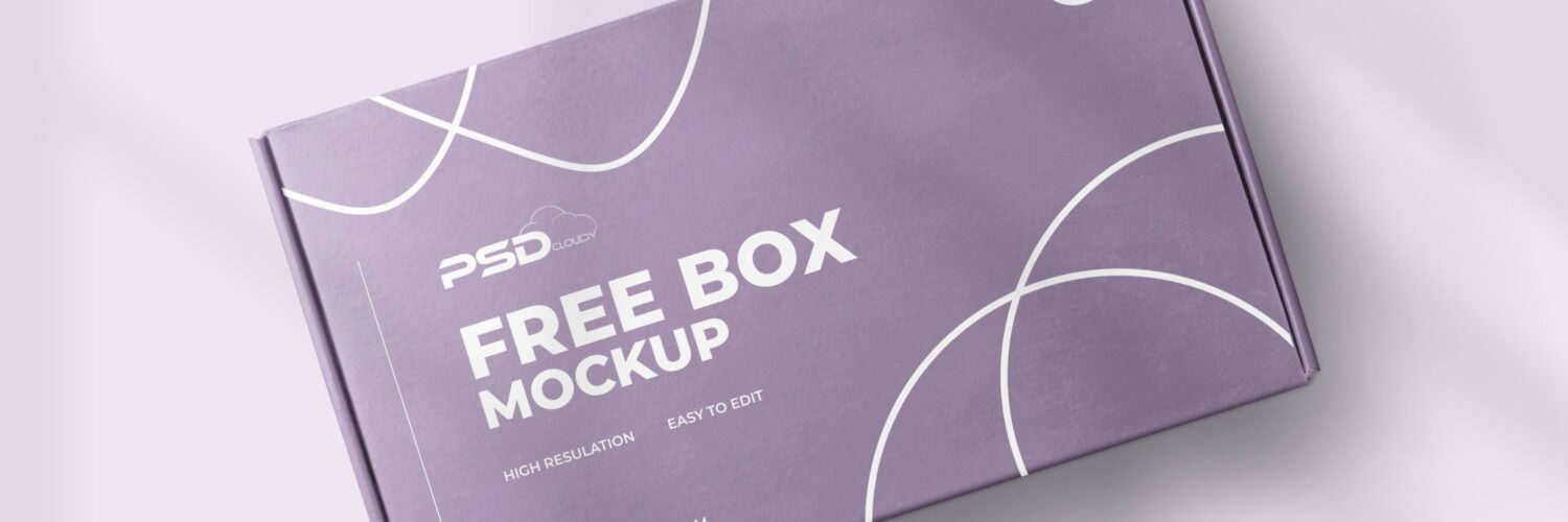 Top View Packaging Mockup PSD Free Download