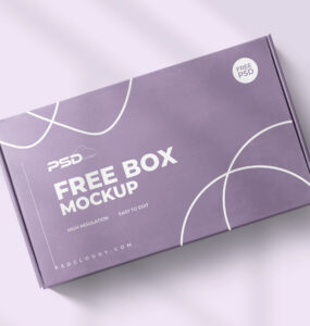 Top View Packaging Mockup PSD Free Download